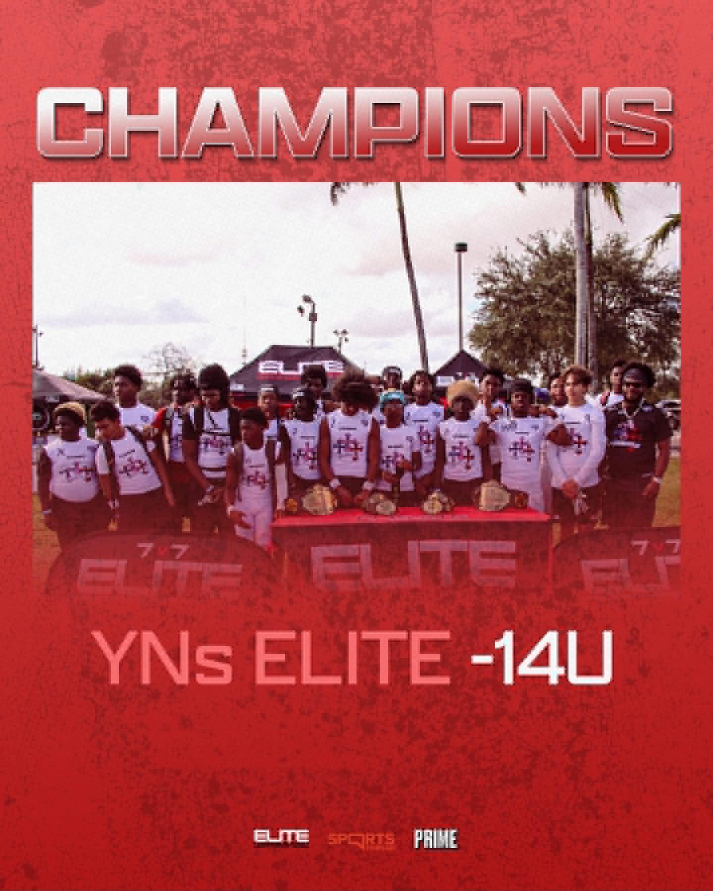 14U Champions — YNS Elite