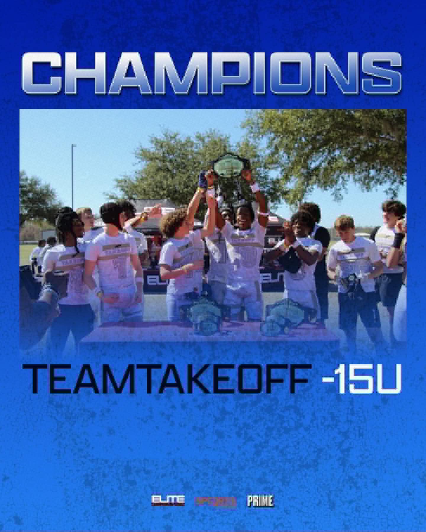 15U Champions — Team TakeOff