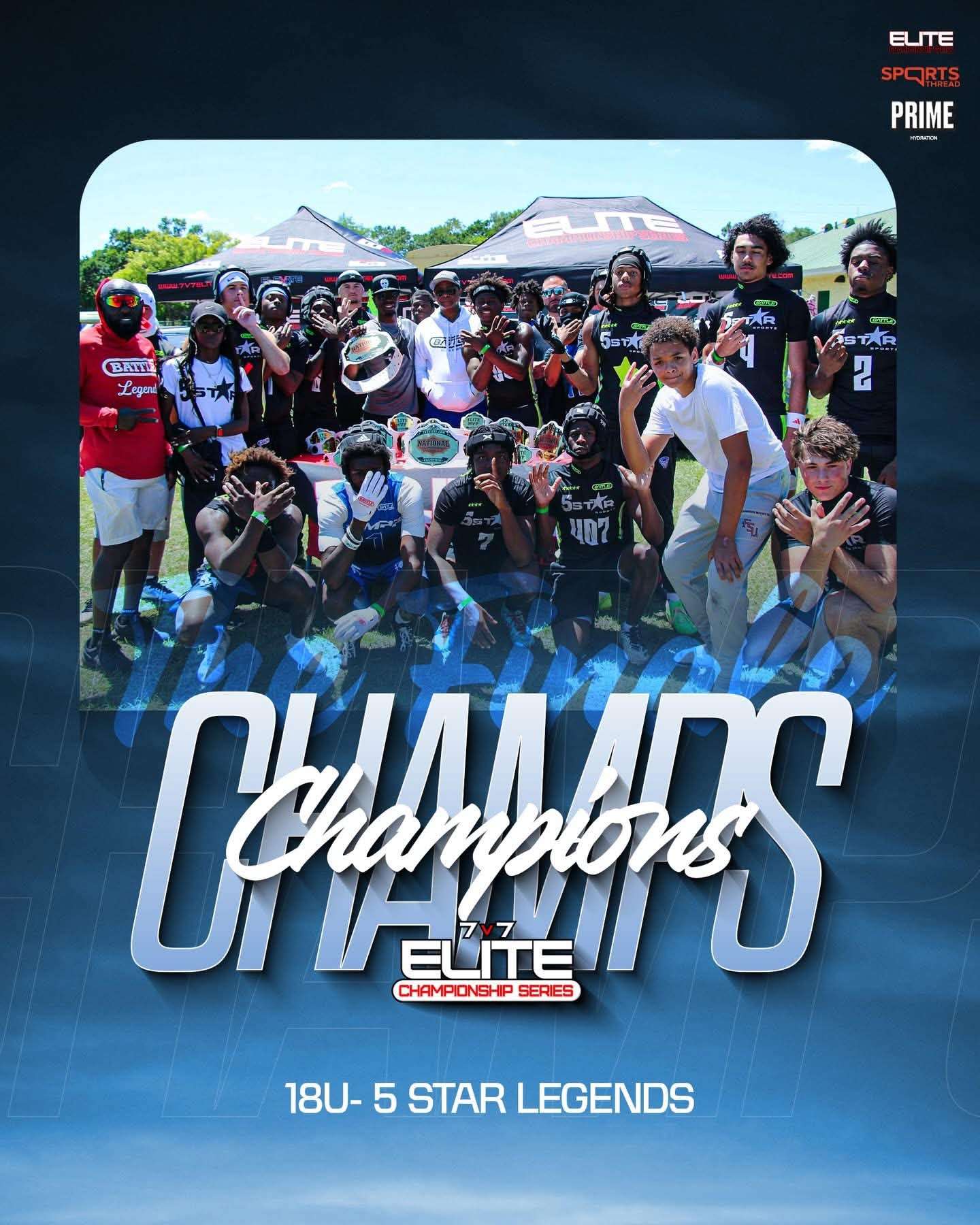 18U Champions — Five Star Legends