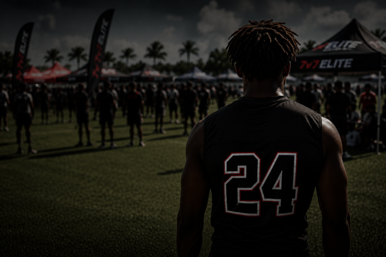 7v7 Elite event backdrop